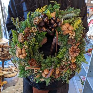 クリスマスリース 手作り 北欧 ナチュラル 玄...の詳細画像3