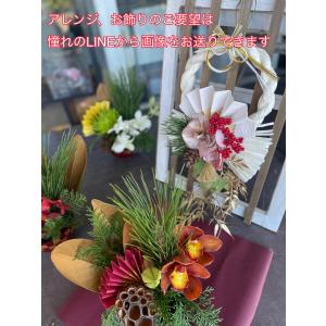 しめ縄 しめ飾り おしゃれ 玄関 正月花アレン...の詳細画像1