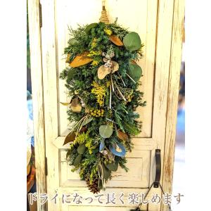 スワッグ 手作り 北欧 ナチュラル 玄関 おし...の詳細画像4