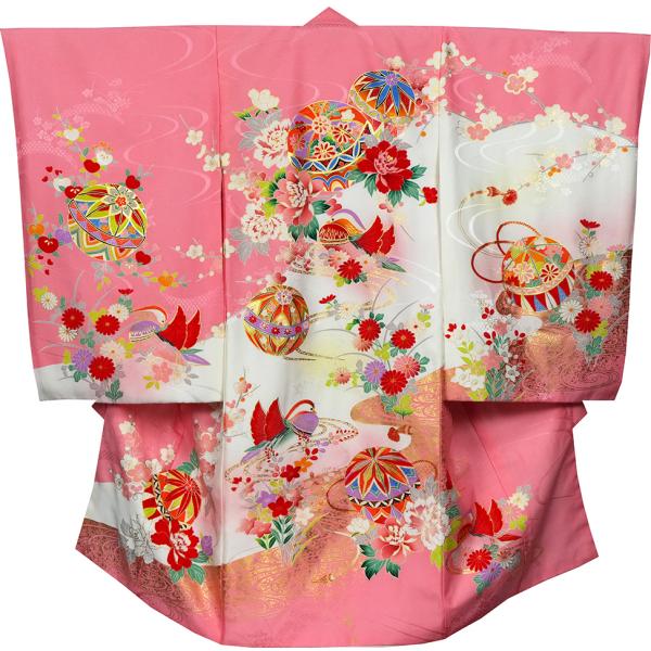 お宮参り 着物 女の子 正絹 祝着 初着 産着 のしめ 新品 j1015 お宮参り着物 七五三 3歳...