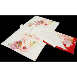 お宮参り 着物 女の子 正絹 祝着 初着 産着...の詳細画像5