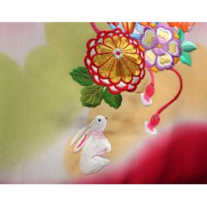 お宮参り 着物 女の子 祝着 初着 産着 正絹...の詳細画像5