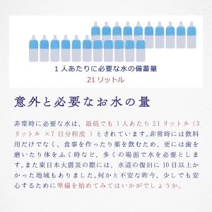 保存水 備蓄水 10年保存水 400ml 24...の詳細画像2