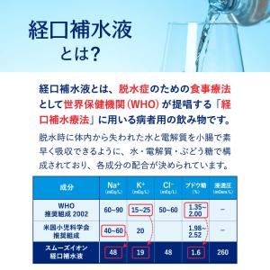 経口補水液 500ml 24本 スムーズイオン...の詳細画像2