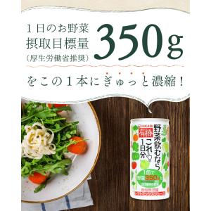 野菜ジュース 60本 2ケース 有機野菜 野菜...の詳細画像3
