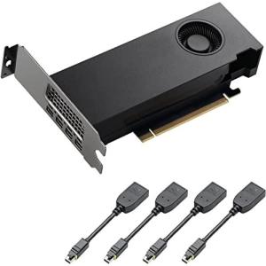 コンピュータ アップグレード キング NVIDIA RTX A2000 6GB GDDR6 3050 ロープロファイル LP PCIe プロフェッショの商品画像