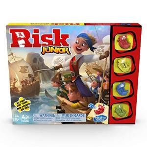 Hasbro ハズブロ ゲームリスク ジュニアゲーム 戦略ボードゲーム 子供用クラシックリスクゲーム 対象年齢 5歳以上 海賊テーマゲームの商品画像