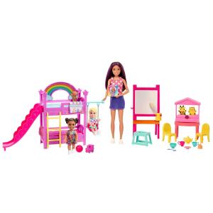 Barbie Skipper First Jobs Daycare Playset 3 Dolls Furniture & 15+ Accessoriの商品画像