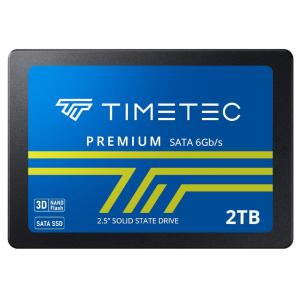 Timetec 2TB SSD 3D NAND QLC SATA III 6Gb/s 2.5 Inch 7mm 0.28 Read Speed Upの商品画像