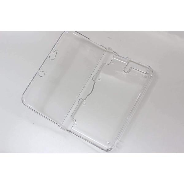 3DSLL用 フルカバー プロテクト クリスタル ハードケース クリア カバー 互換 任天堂 3DS...