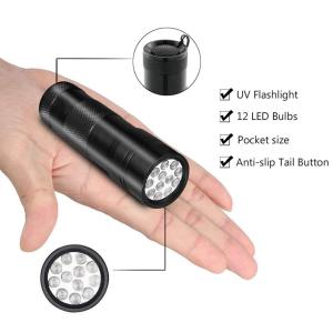 ブラックライト UV 紫外線ライト 12LED...の詳細画像5