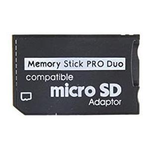 メモリースティック PRO Duo 変換アダプタ マイクロSD SDHC SDXCカード対応