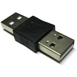 USB アダプタ 中継 A-A オス-オス USBAA-AA 3個 アダプター