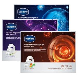 シートマスク Vaseline Sheet Mask  韓国  5枚 マスクパック スキンケア 個別包装  フェイスパック 韓国コスメ 保湿 栄養 売れ筋 おすすめ