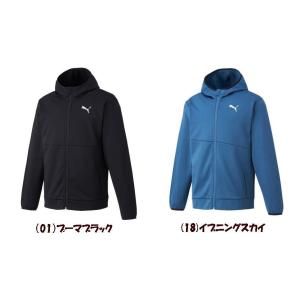 実店舗共通在庫 PUMA TRAIN ALL DAY パワーフリースフルジップ メンズ フルジップパ...