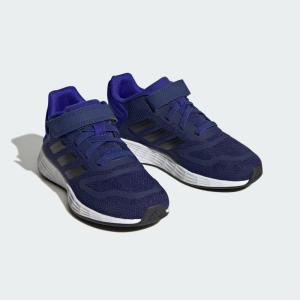 返品交換不可 adidas DURAMO 10 EL K アディダス デュラモ10 キッズ シューズ ベルクロ 子供靴 ランニングシューズ 男の子 スニーカー 女の子 HP5818｜aksports1