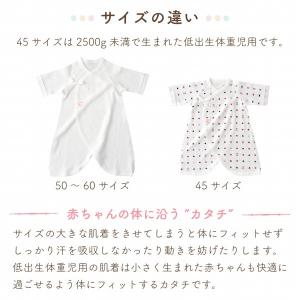 低体重児 服 低出生体重児 日本製 ベビー肌着...の詳細画像2
