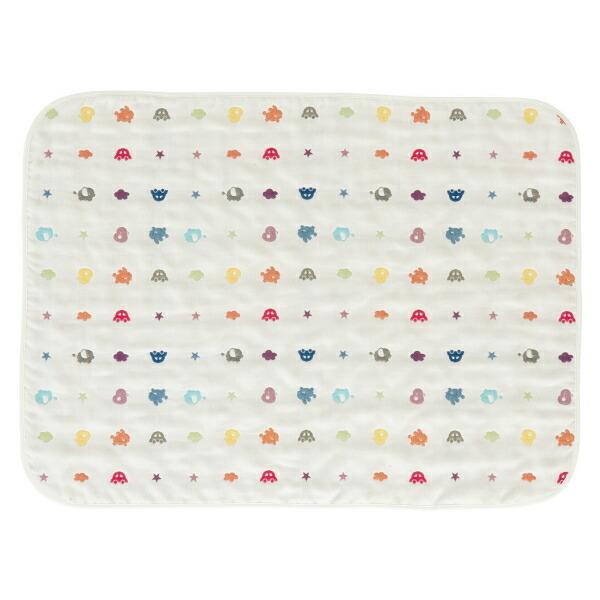 日本製 ハーフケット マルチケット タオルケット 65×85cm 六重ガーゼ クレヨン 6重ガーゼ ...