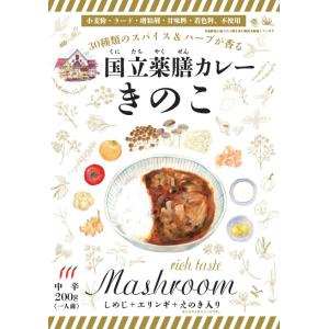 レトルト 国立薬膳カレー きのこ 中辛 スパイス30種類