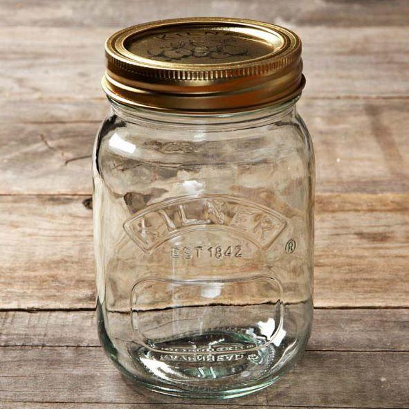 キルナー 保存瓶 ジャー ボトル 12個セット 500ml Kilner Preserve Jar,...