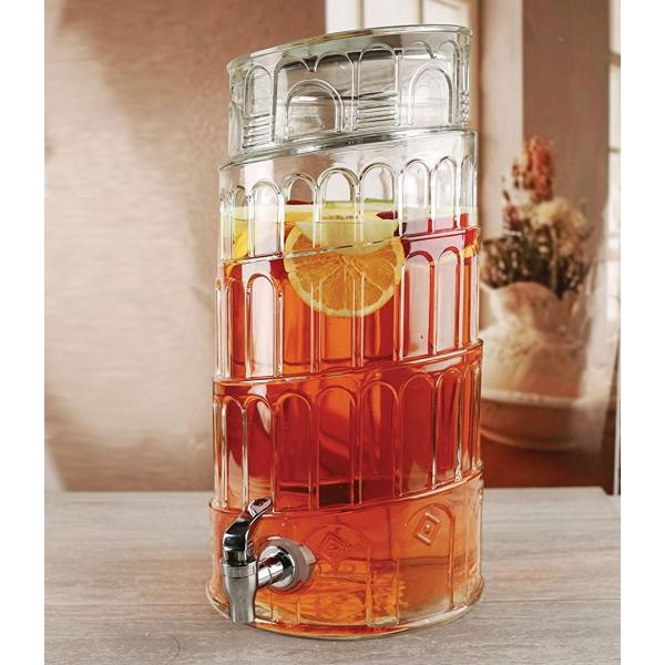 飲料水サーバー ビバレッジディスペンサー ドリンクディスペンサー ピサの斜塔 飲料サーバー 約8.3...