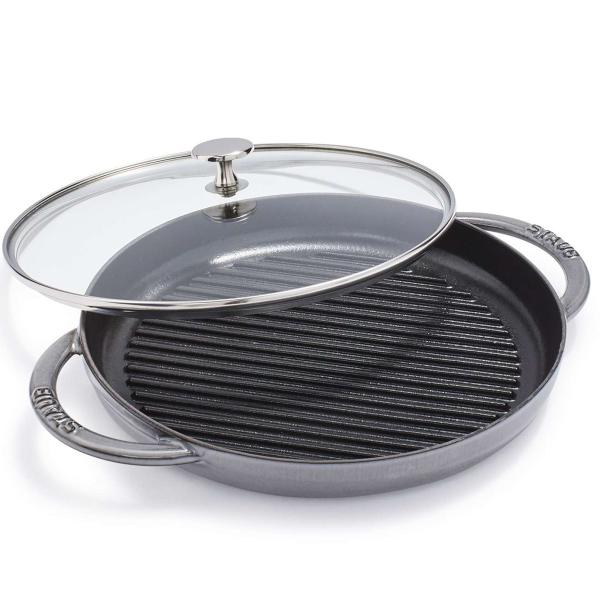 ストウブ スチームグリル グラファイト 約26cm Staub Steam Grill 10inch...