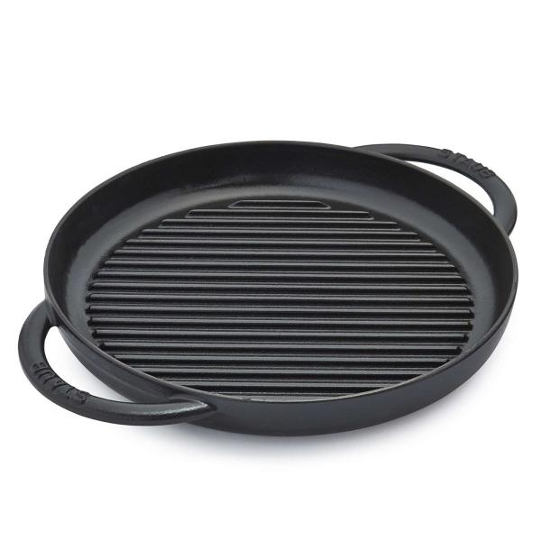 ストウブ ピュア グリル 26cm ブラック Staub Pure Grill, 10.5 Blac...