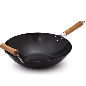 プロフェッショナル ノンスティック 中華鍋 フライパン Sur La Table Professional Nonstick Wok｜akt8