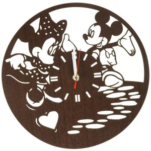 ウォルトディズニー掛時計 ミッキー掛時計 ウオールクロック 壁掛け 時計 置き時計 かわいい時計 Walt Disney Wall Clock Mickey Mouse ミッキーマウス ミニー｜akt8