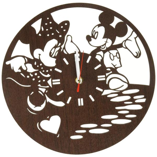 ウォルトディズニー掛時計 ミッキー掛時計 ウオールクロック 壁掛け 時計 置き時計 かわいい時計 W...
