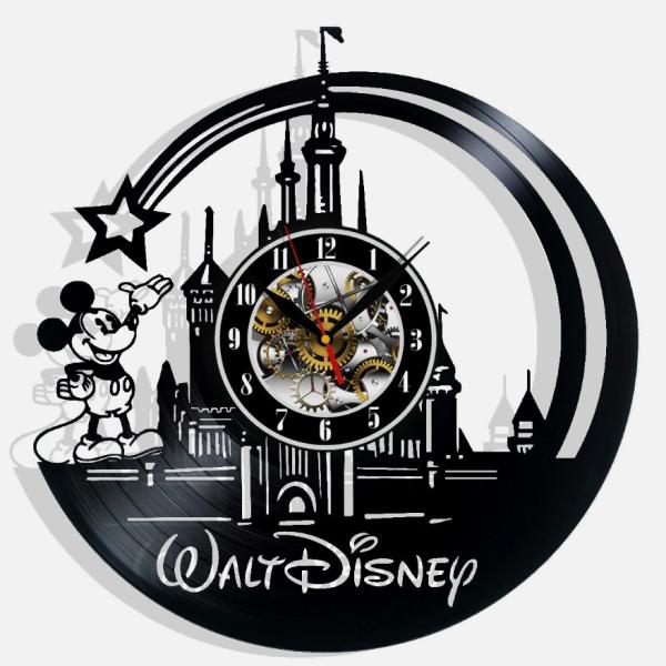 ウォルトディズニー掛時計 ミッキー掛時計 ウオールクロック 壁掛け 時計 置き時計 かわいい時計 W...