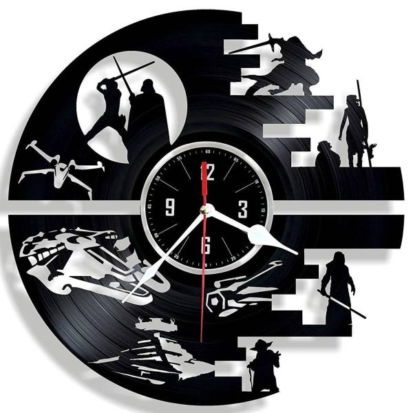 スターウォーズ掛時計 STAR WARS 掛時計 ウオールクロック 壁掛け 置き時計 かわいい時計 ...