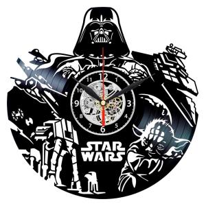 スターウォーズ掛時計 STAR WARS ダースベイダー掛時計 ウオールクロック 壁掛け 時計 置き時計 かわいい時計 Star Wars Wall Clock スター・ウォーズ R2-D2｜akt8