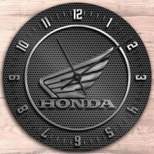 ホンダバイク掛時計 掛時計 ウオールクロック 壁掛け時計 名車時計 Honda Round Wall Clock おしゃれ時計 直径28cm エンブレム時計 ロゴマーク時計