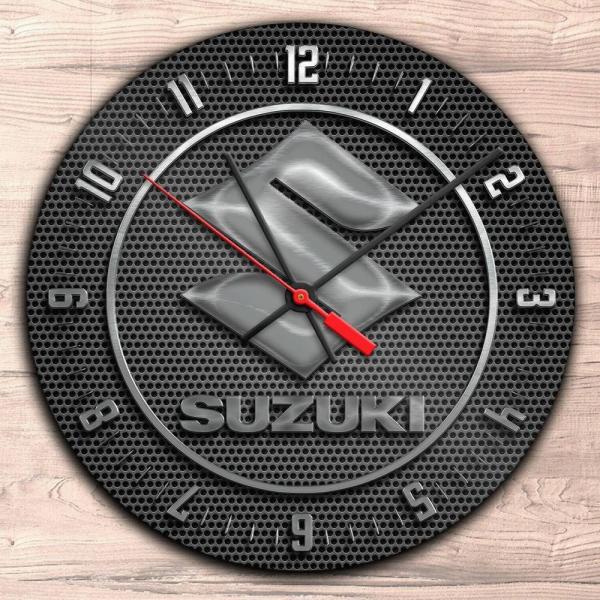 スズキ掛時計 掛時計 ウオールクロック 壁掛け時計 名車時計 Suzuki Round Wall C...