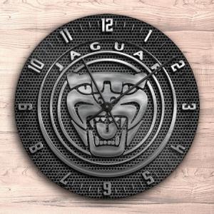 ジャガー掛時計 掛時計 ウオールクロック 壁掛け時計 名車時計 Jaguar Round Wall Clock おしゃれ時計 直径28cm エンブレム時計 ロゴマーク時計｜akt8