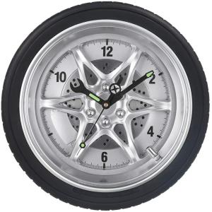 新品タイヤホイール時計 Amazon.co.jp: 掛け時計, 車のサービス修理ガレージの所有者