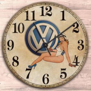 フォルクスワーゲン掛時計 掛時計 ウオールクロック 壁掛け時計 名車 
