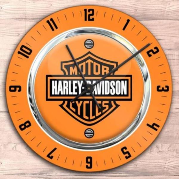 ハーレーダビッドソン掛時計 Harley Davidson Wall Clock 掛時計 ウオールク...