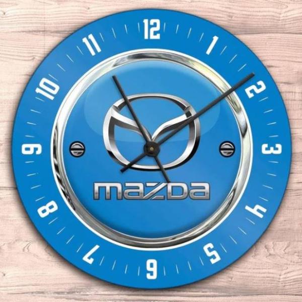 マツダ掛時計 MAZDA Wall Clock 掛時計 ウオールクロック 壁掛け時計 おしゃれ時計 ...