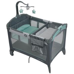 【Graco グレコ】ベビーベッド　ポータブルナッパー＆バシネット付プレイヤード GRACO グレコ プレイヤード ズバ （ベビーベッド・ベビー