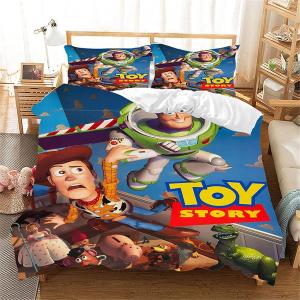 トイストーリー布団カバーセット 布団カバー ピロカバー ウッディ バズ
