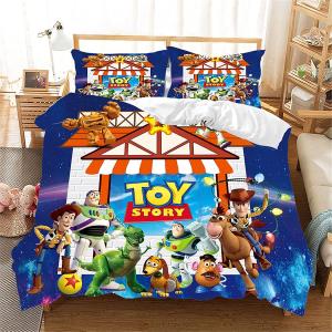 トイストーリー布団カバーセット 布団カバー ピロカバー ウッディ バズ 