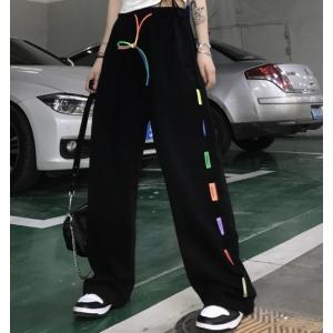 韓国 ストリートファッション 青 レディースジャージ スウェットパンツ の商品一覧 ジャージ スウェット ファッション 通販 Yahoo ショッピング
