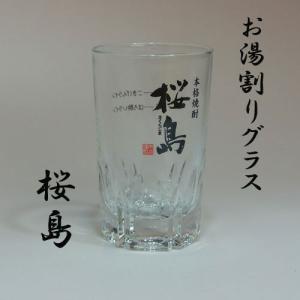 焼酎グラス　お湯割り「桜島」｜akune