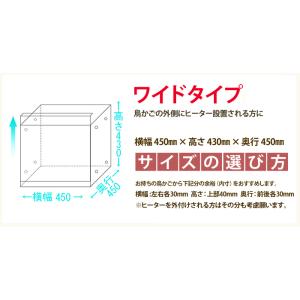【おかもち】W450×H430×D450 アク...の詳細画像1