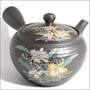 大きい急須 横手 急須 国産 使いやすい ステンレス製の固定式茶こしアミ付