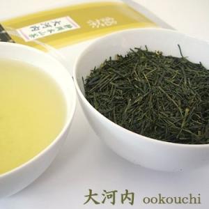 お茶 静岡茶 本山茶 優良産地   50g 良いところだけ集めた 浅蒸し茶 山のお茶 産地ストレート 大河内 おおこうち｜akutsu-chaho