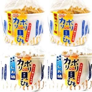 カリポリ 貝ひも ホタテ 醤油バター味 しお味...の詳細画像3