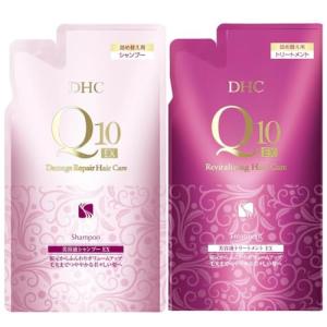 DHC Q10美容液 シャンプー トリートメント EX 400ml×２個 詰め替え用 セット｜AKY stores